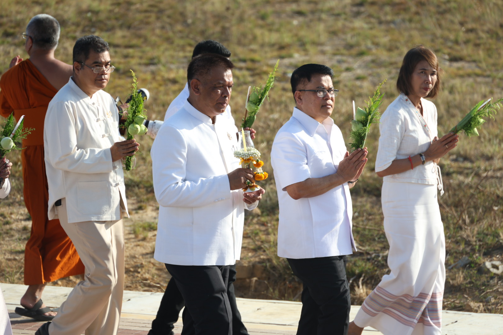 พุทธศาสนิกชนชาวสงขลา พร้อมใจร่วมเวียนเทียน เนื่องในเทศกาลวันสำคัญทางพระพุทธศาสนา &ldquo;วันมาฆบูชา&rdquo; ประจำปี 2569