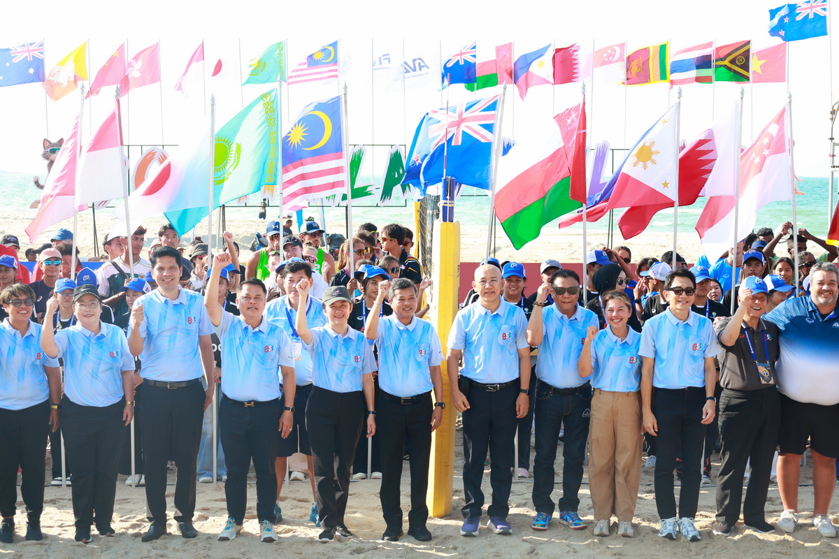  ผู้ว่าฯ สงขลา เปิดศึกวอลเลย์บอลชายหาดนานาชาติ &ldquo;Est Cola&rdquo; AVC Beach Tour 25th Samila Open ริมหาดสมิหลา ต้อนรับนักกีฬาจาก 17 ประเทศ ดันสงขลาสู่เมืองกีฬาโลก กระตุ้นเศรษฐกิจ &ndash; ท่องเที่ยวช่วงสงกรานต์คึกคัก