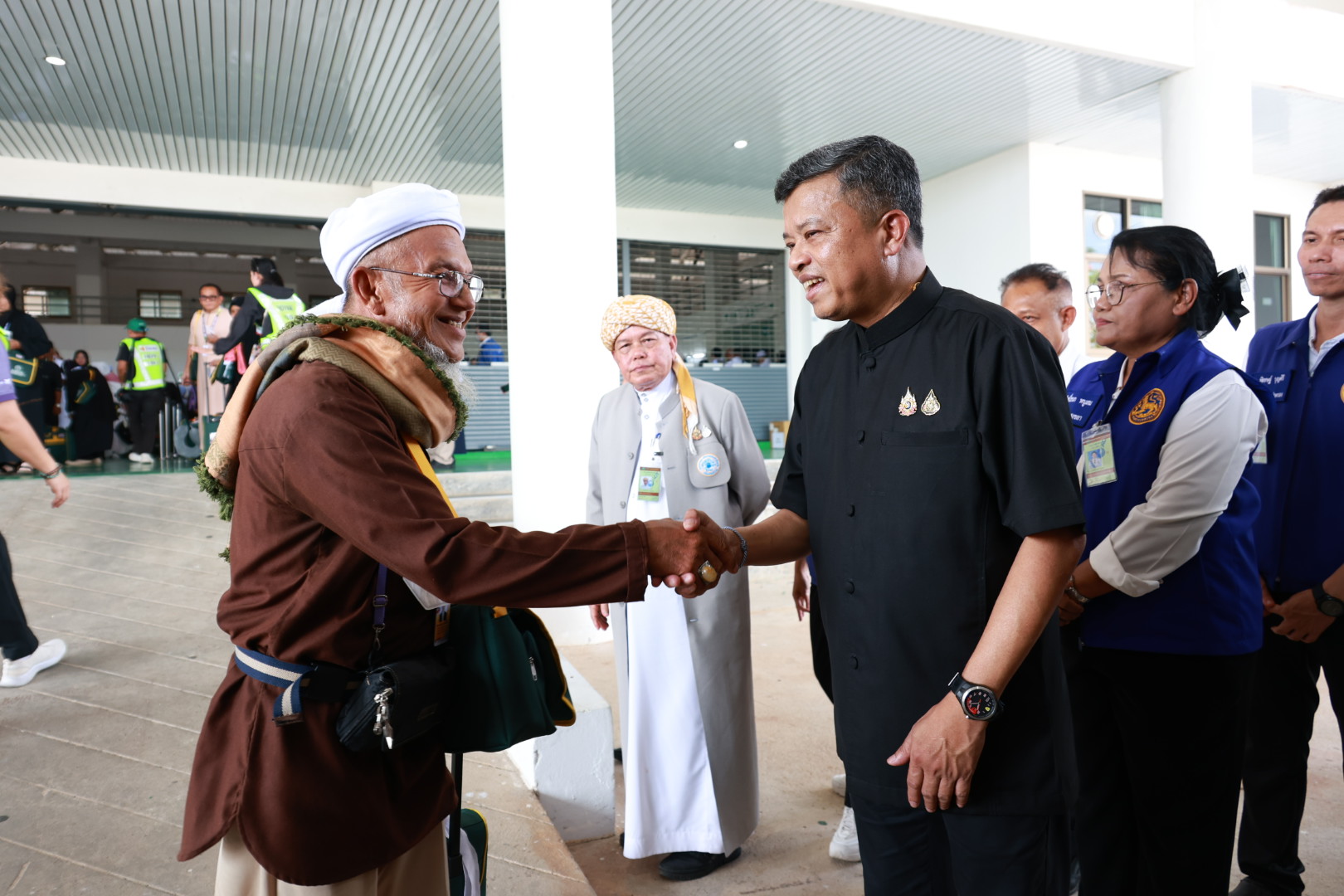 ผู้ว่าราชการจังหวัดสงขลา อำนวยพรผู้เดินทางไปประกอบพิธีฮัจย์ ประจำปี 2569 พร้อมส่งกำลังใจสู่แผ่นดินศักดิ์สิทธิ์