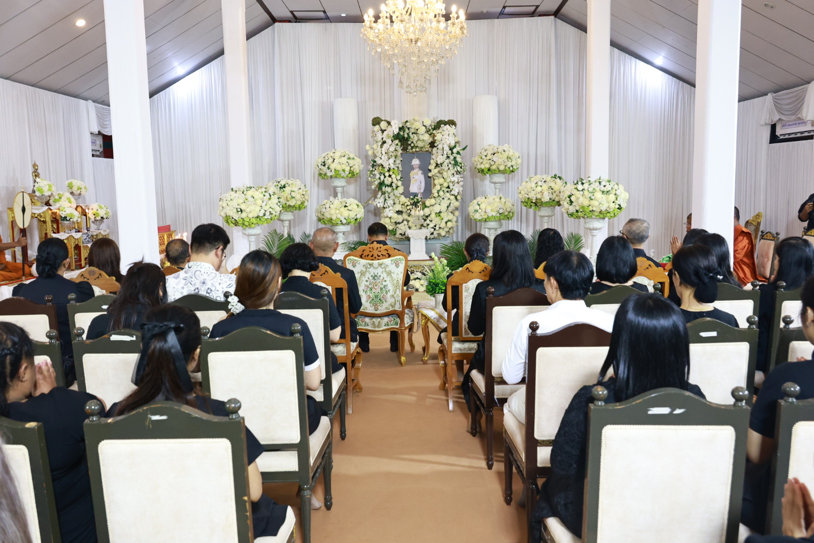 รองผู้ว่าฯ สงขลา นำพสกนิกรร่วมพิธีบำเพ็ญกุศลถวายพระกุศลแด่สมเด็จพระเจ้าลูกเธอ เจ้าฟ้าพัชรกิติยาภา นเรนทิราเทพยวดี กรมหลวงราชสาริณีสิริพัชร มหาวัชรราชธิดา เพื่อน้อมสำนึกในพระกรุณาธิคุณ
