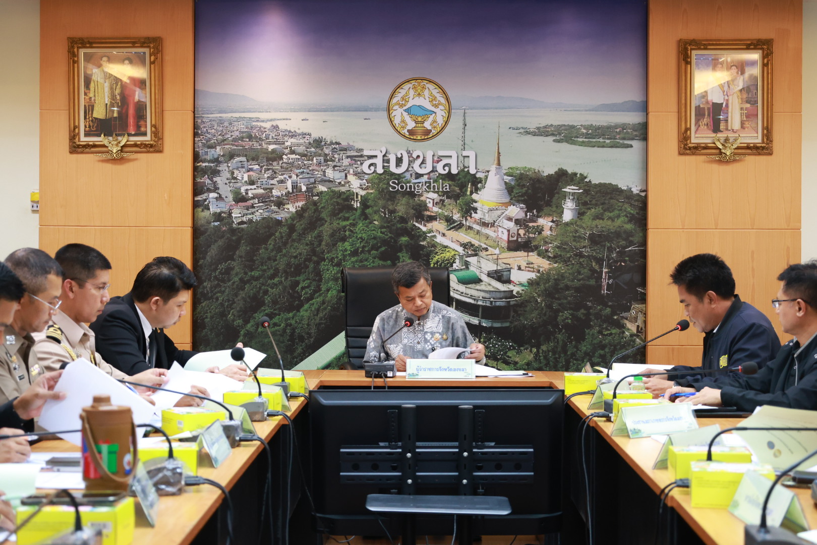 ผู้ว่าฯ สงขลา ประชุมคณะกรรมการประมงประจำจังหวัด เดินหน้าฟื้นฟูทรัพยากรประมงและบริหารจัดการทรัพยากรสัตว์น้ำอย่างยั่งยืน